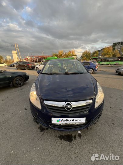 Opel Corsa 1.4 МТ, 2007, 128 000 км