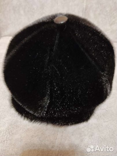 Меховая мужская кепка