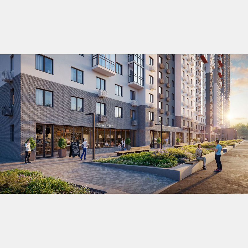 Квартира-студия, 21,7 м², 18/21 эт.