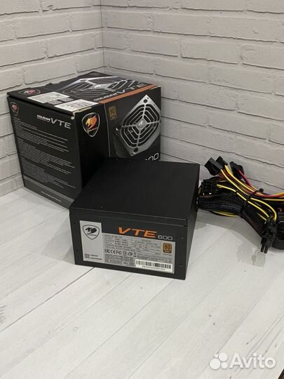 Блок питания Cougar 600w 80+bronze/пломба