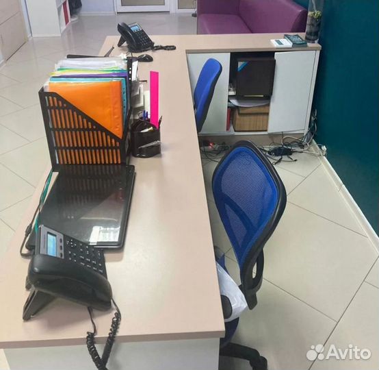 Ресепшен рабочий стол угловой стол офисный