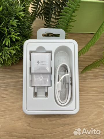 Сетевое зу адаптер + кабель type-c