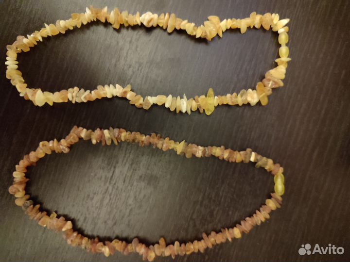 Янтарные бусы СССР