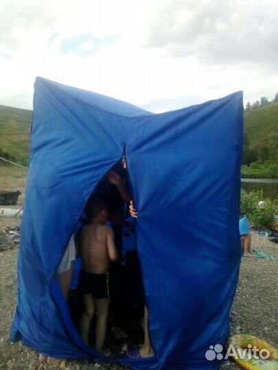 Баня-палатка, размеры 1,5*1.5*2м ткань Оксфорд. Ес