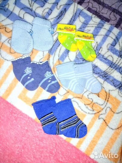 Носочки для новорожденного