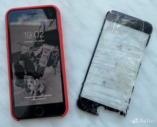 Переклейка, замена стекла и ремонт Apple iPhone