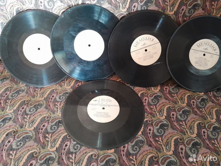 Виниловые пластинки СССР