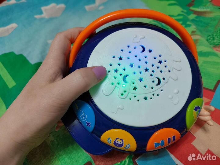 Игрушка/ Развивающий барабан неваляшка