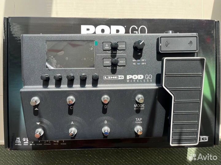 Гитарный процессор POD GO Wireless Line 6