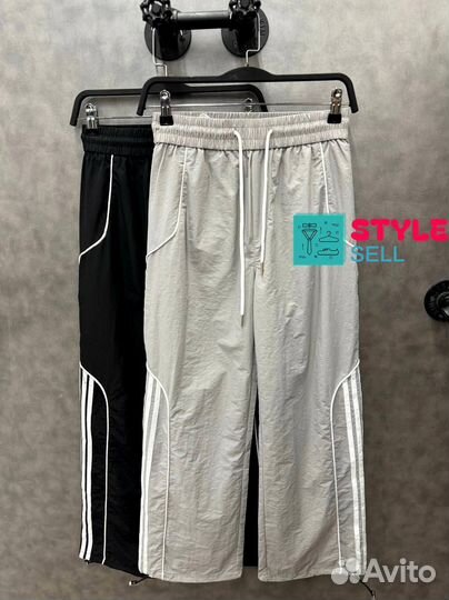 Штаны широкие с лампасами (весна лето)