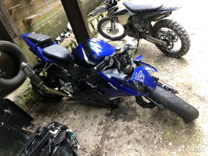 Yamaha yzf R6 разбор