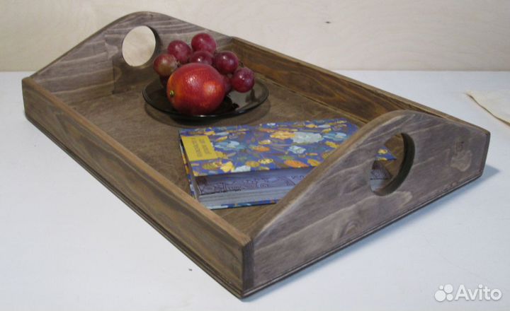 Набор деревянных подносов