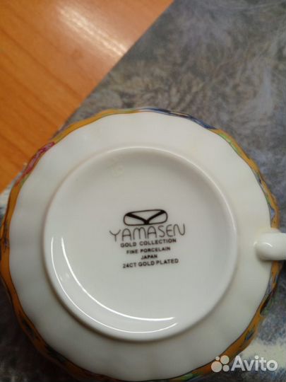 Чайный сериз Япония, тонкий костяной фарфор. Покры