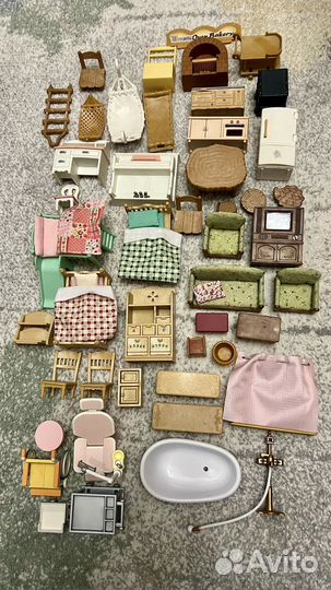 Огромный набор Sylvanian Families оригинал