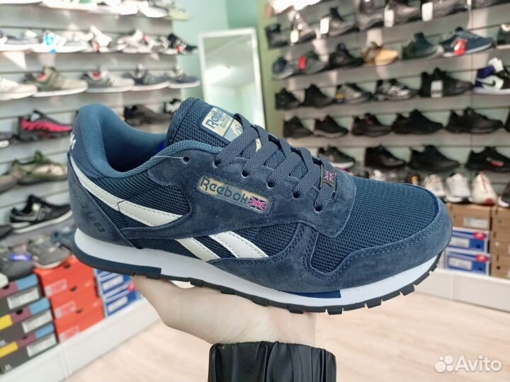 Кроссовки натуральная замша Reebok Classic 41-46