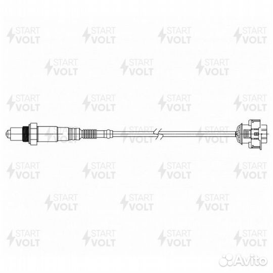 Датчик кисл. для а / м chevrolet captiva (06) / op