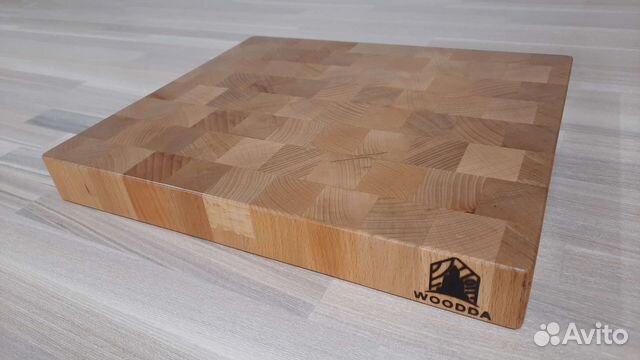 Торцевая разделочная доска бук