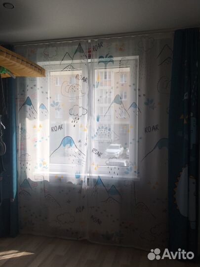 Комплект штор с тюлью