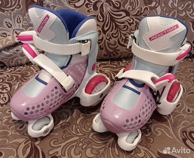 Коньки роликовые на 4 колесах