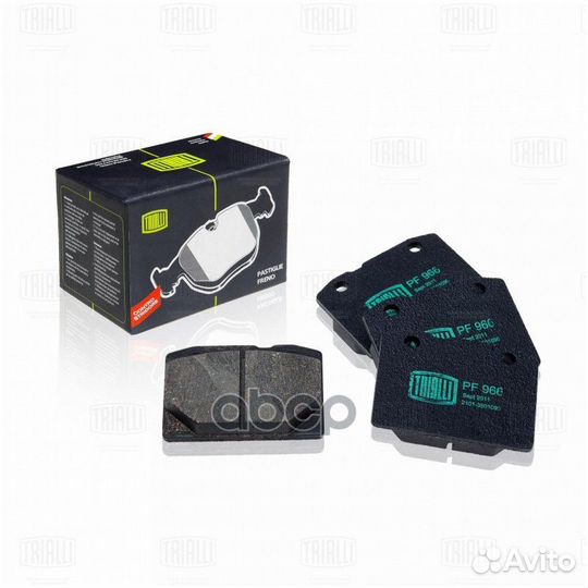 Колодки торм. для а/м Лада 2107 диск. перед. (P