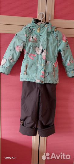 Весенний комбинезон на девочку 86