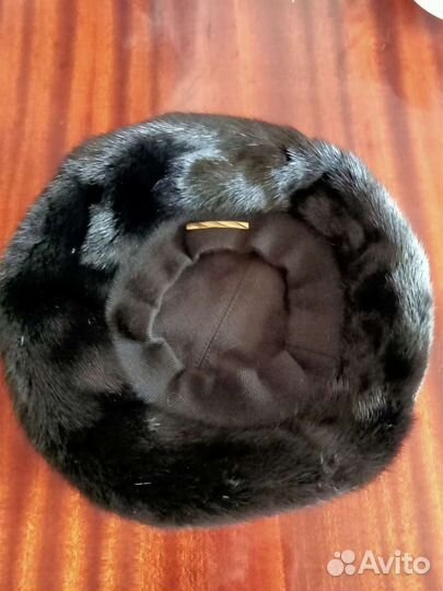 Женский норковый берет