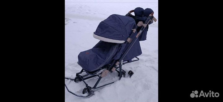 Коляска санки