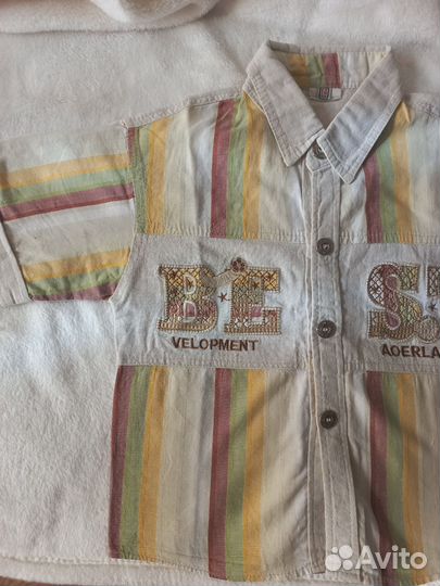 Пакет 5 рубашек детск/ 98-104, 2 шорт пакетом