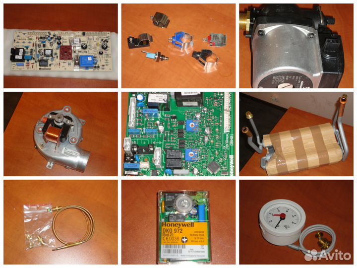 Запчасти для газ.котлов и колонок