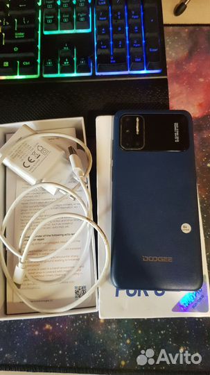 DOOGEE N40 Pro, 6/128 ГБ