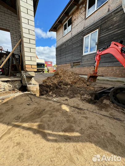 Услуги мини экскаватора