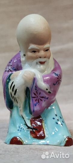 Фарфоровая статуэтка Китайский мудрец