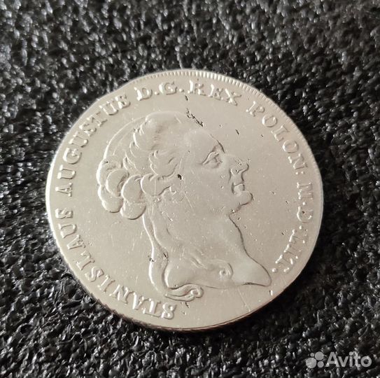 Польша 6 злотых (талер) 1794 год Речи Посполитой