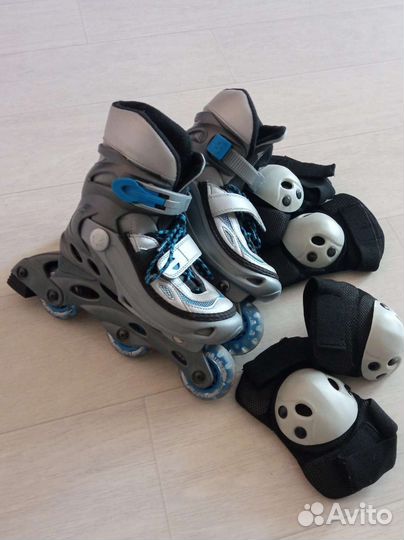 Детские ролики и защита 31-34