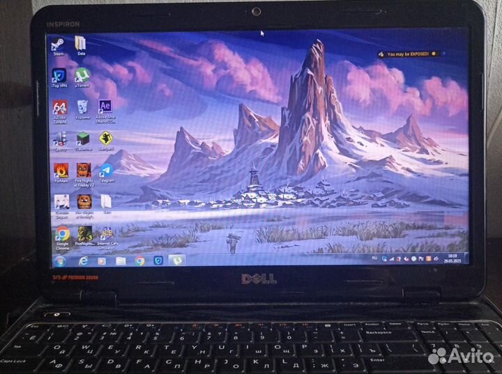 Мощный игровой ноутбук dell