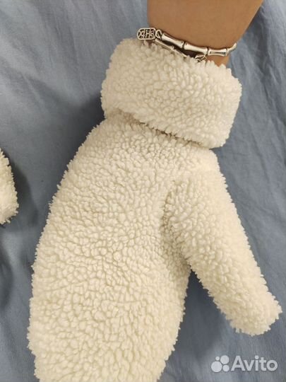 Варежки женские зимние