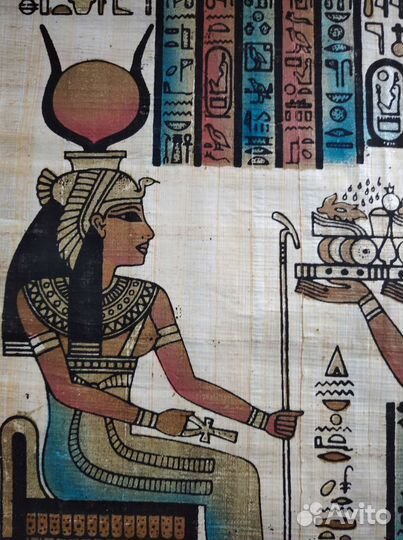 Картины на папирусе