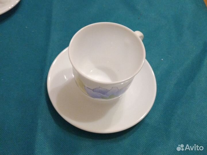 Кофейный набор СССР даглас 6чашек +6 блюдец