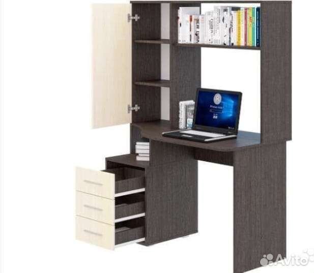 Компьютерный, письменный стол с выдвижными ящиками