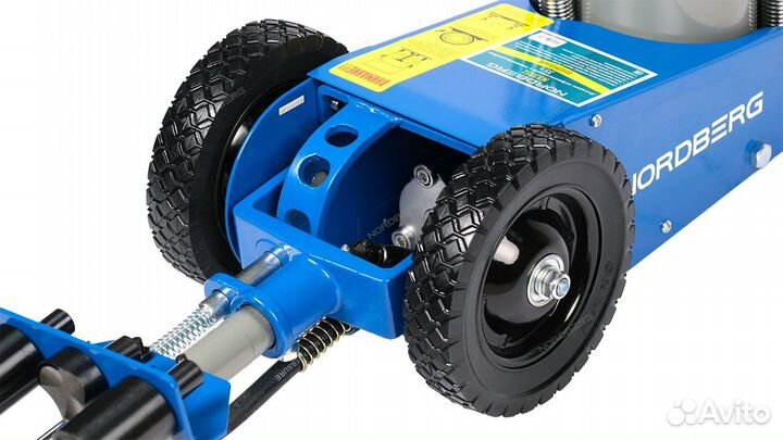 Домкрат подкатной пневмогидравлический, г/п 35 т