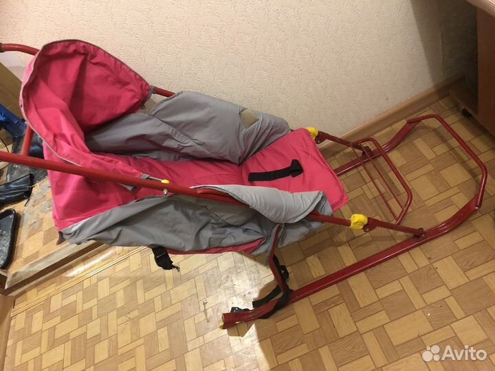 Коляска санки