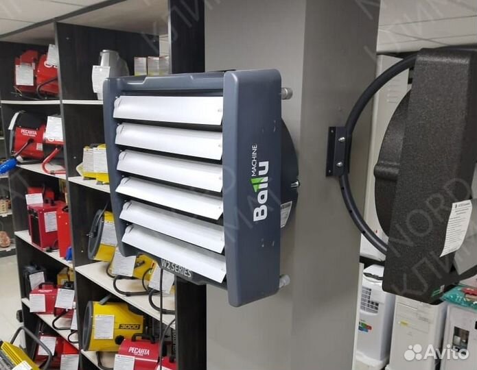 Водяной тепловентилятор Ballu 20*100 квт