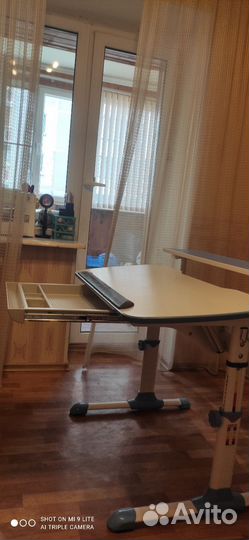 Растущая парта и стул дэми