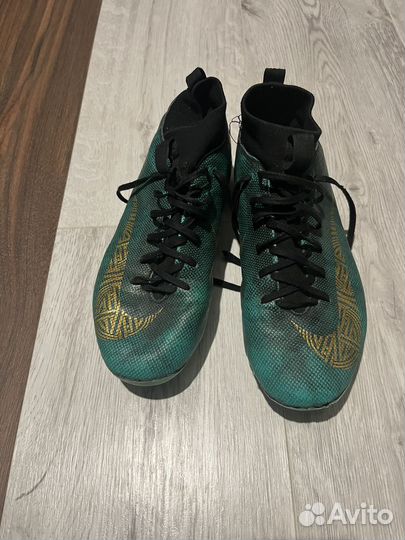 Бутсы nike mercurialx cr7 с высоким носком