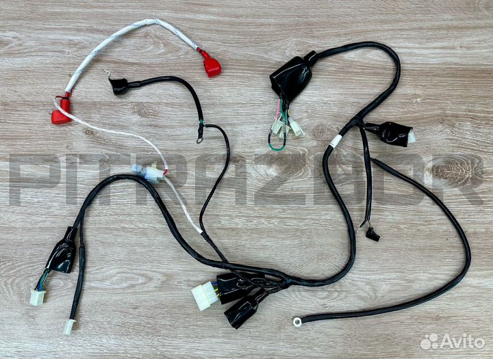 Жгут проводки (свет, эл. стартер) новый, питбайк