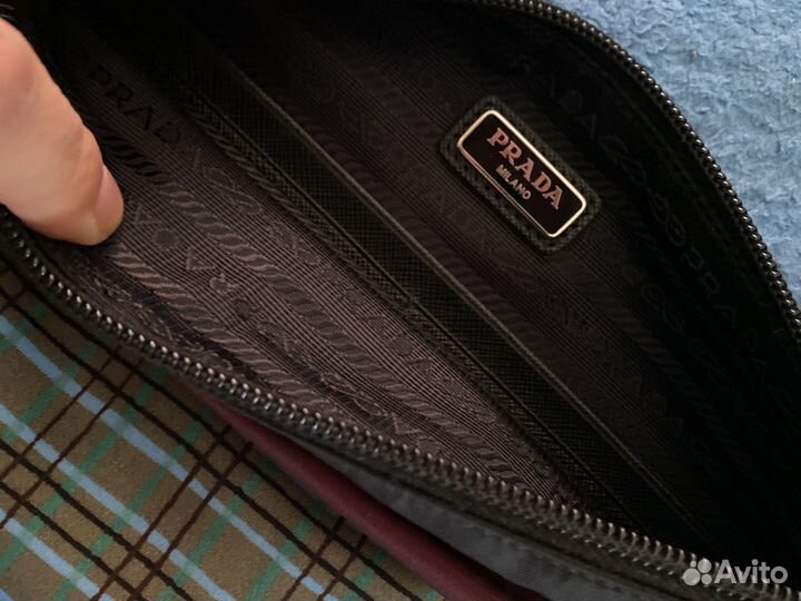 Мужской клатч prada