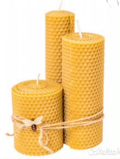 Свечи из вощины