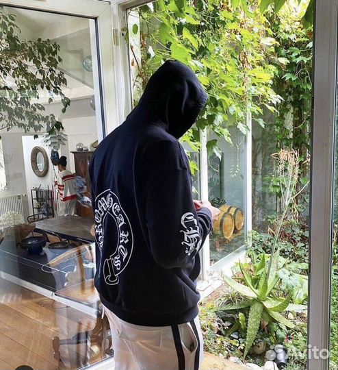 Зип худи Chrome Hearts черный (S-2XL)