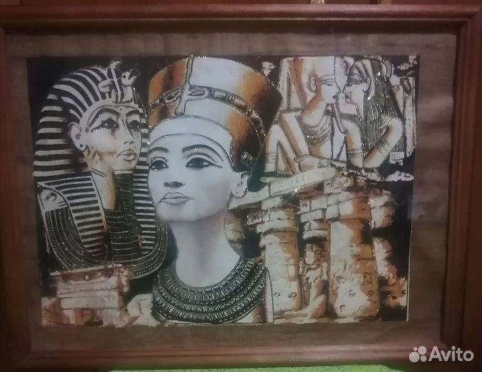 Картина из Египта на папирусе