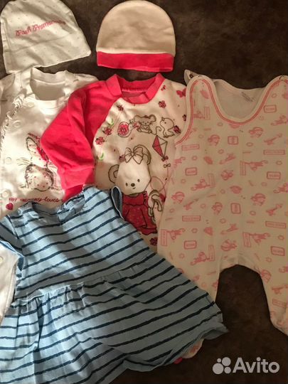 Вещи пакетом на девочку